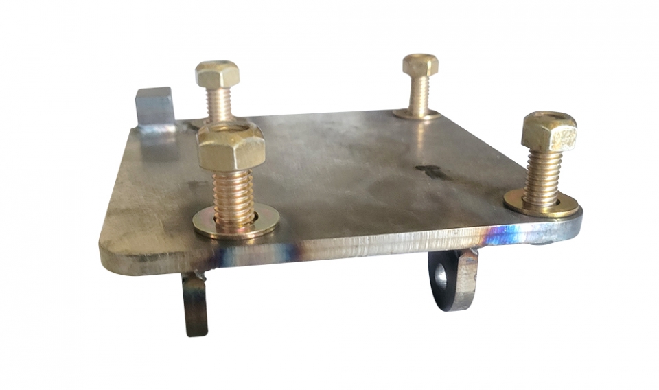 CPT Sanden to York Style A/C Compressor Retrofit Bracket w Hardware